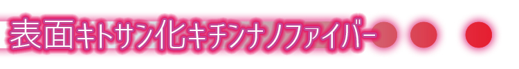 表面キトサン化キチンナノファイバー見出し
