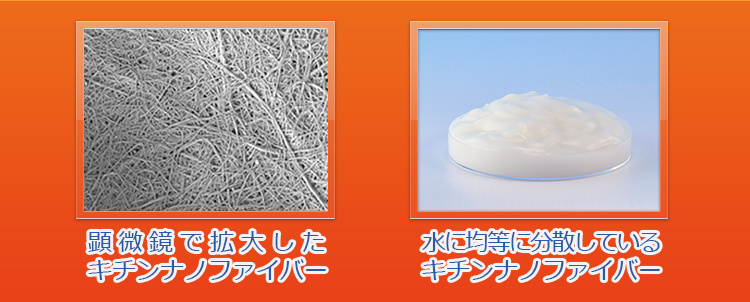 キチンナノファイバーの原料画像